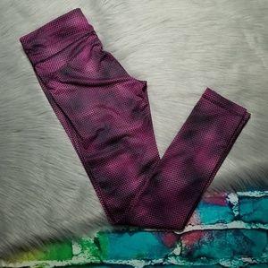 Xersion • Printed Performance Leggings • SZ S